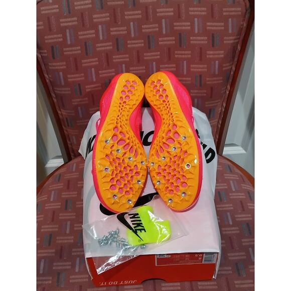 New Men's 8 Wonen's 9.5 Nike Zoom Superfly Elite 2 Sprinting Spikes CD4382-600 - Picture 5 of 9